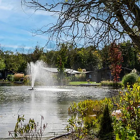 By Park Pond In The Netherlands 샬레 벨트호벤